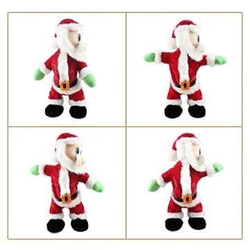 Twerking Santa Plush Toy Singing and Dancing Gift