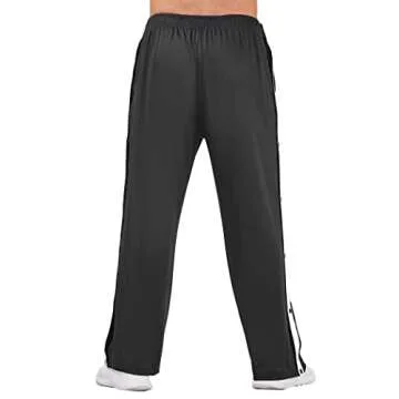 Deyeek Men's Tear Away Pants for Comfort & Style