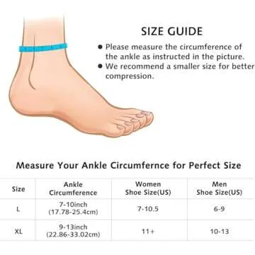 Ankle Foot Ice Pack Wrap for Injuries, Reusable Gel Ice Pack for Hot & Cold Therapy, Cold Therapy Compression Sleeve for Achilles Tendonitis,Plantar Fasciitis,Swelling,Sprained,Pain Relief