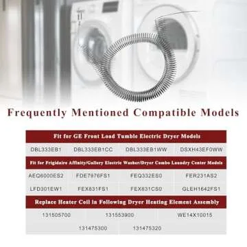 5300622034 Dryer Heating Element for Frigidaire & More