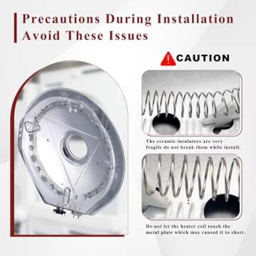 5300622034 Dryer Heating Element for Frigidaire & More