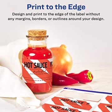 Avery Durable Waterproof Rectangle Labels for Quality Printing