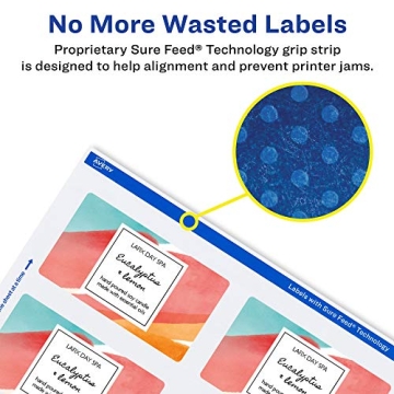 Avery Durable Waterproof Rectangle Labels for Quality Printing