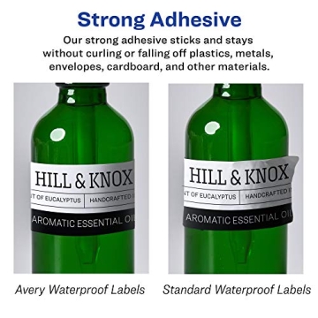 Avery Durable Waterproof Rectangle Labels for Quality Printing