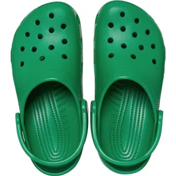 Shop Crocs Classic Clog in Green Ivy for Men Size 8