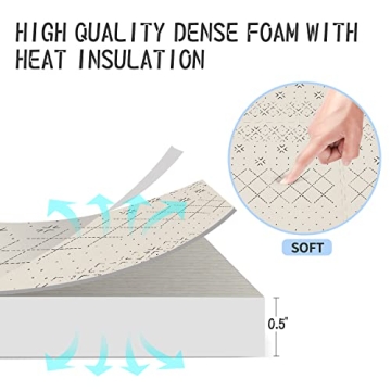 Stylish Large Baby Play Mat - Non-Toxic Expandable Foam