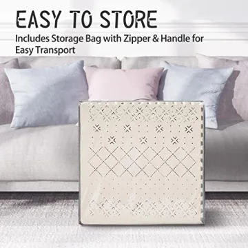 Stylish Large Baby Play Mat - Non-Toxic Expandable Foam