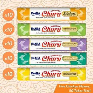 INABA Churu Creamy Grain-Free Cat Treats 11 Flavors