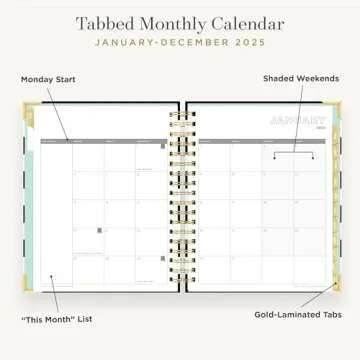 Day Designer 2025 Premium Daily Planner for Organization