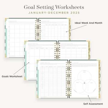 Day Designer 2025 Premium Daily Planner for Organization