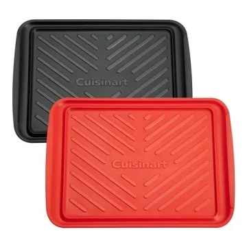 Cuisinart Grilling Prep and Serve Trays - Perfect for BBQ Season, Dishwasher Safe & Durable!