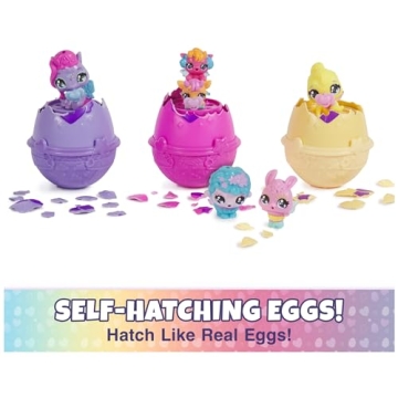Hatchimals Alive Spring Basket with Fun Mini Figures
