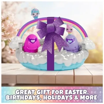 Hatchimals Alive Spring Basket with Fun Mini Figures