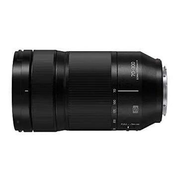 Panasonic LUMIX S Series Camera Lens, 70-300mm F4.5-5.6 Macro O.I.S. L Mount Interchangeable Lens for Mirrorless Full Frame Digital Cameras Black