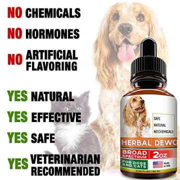Herbal Cleanse for Cats and Dogs - Natural Parasite Detox