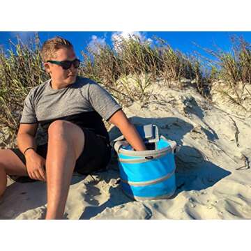 Camco Pop-Up Cooler | Waterproof Insulated | Ideal for Outdoor Use