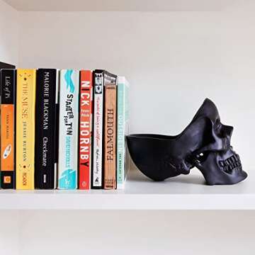 Suck UK Skull Desk Organiser | Gothic Home Decor & Gifts