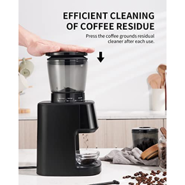 SHARDOR Conical Burr Coffee Grinder with Digital Timer