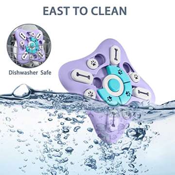 Cobirie Dog Puzzle Toys Interactive Dog Toy, Dogs Food Puzzle Feeder Toys for IQ Training & Mental Enrichment,Dog Treat Puzzle,Dog Slow Feeder,Interactive Dog Toy,Gifts for Dogs,Cats