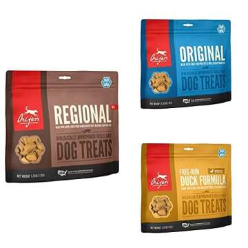 Orijen Freeze-Dried Dog Treats, Protein-Rich & Grain-Free
