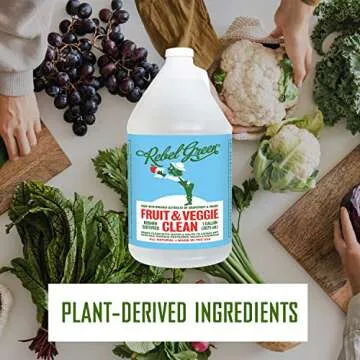 Rebel Green Veggie Wash - Natural & Plant-Based Cleaner