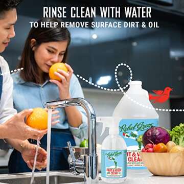 Rebel Green Veggie Wash - Natural & Plant-Based Cleaner