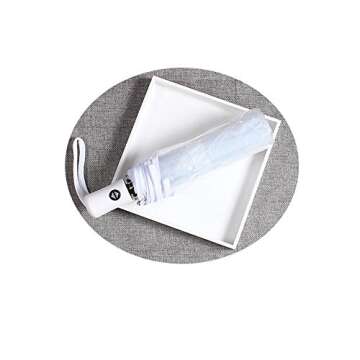 AIXICWXI Full Automatic Folding Transparent Umbrella - Stylish & Windproof