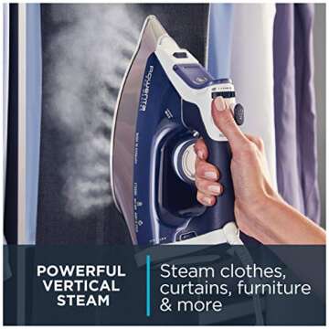 Rowenta Pro Master Steam Iron - Powerful & Reliable for All Fabrics