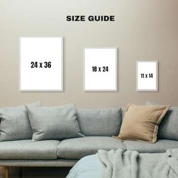 Smard ART Black Art Wall Decor - Set Of 3 Boujee Pictures For Black Women, Neutral Beautiful Living Room/Bedroom & Bathroom Prints, Culture Love Decorations (11x14, Unframed)