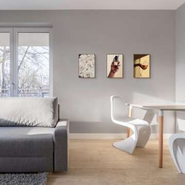 Smard ART Black Art Wall Decor - Set Of 3 Boujee Pictures For Black Women, Neutral Beautiful Living Room/Bedroom & Bathroom Prints, Culture Love Decorations (11x14, Unframed)