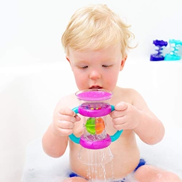 Sassy Whirling Wheel Bath Toy Set for Sensory Fun