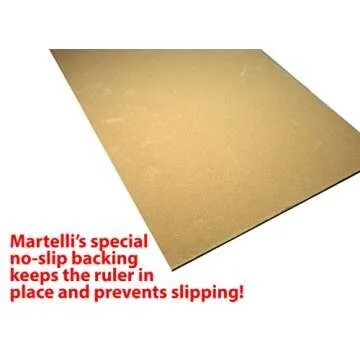 Martelli 24" Strip Ruler for Precision Quilting Cuts