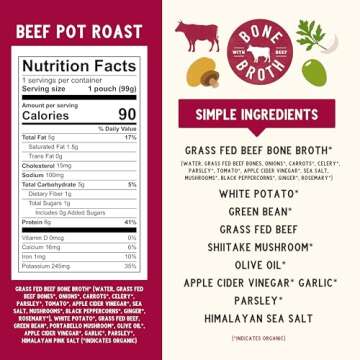 Serenity Kids Bone Broth Puree Made With Organic Veggies | Clean Label Project Purity Award Certifie...