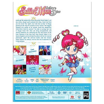 Sailor Moon Sailor Stars Part 2 Season 5 Blu-ray Set