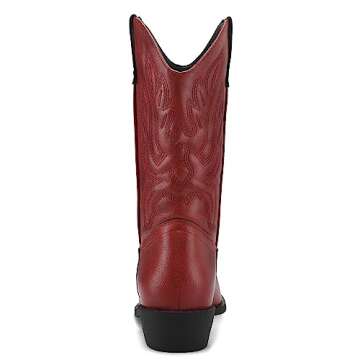 mysoft Women's Stylish Embroidered Cowboy Boots for All