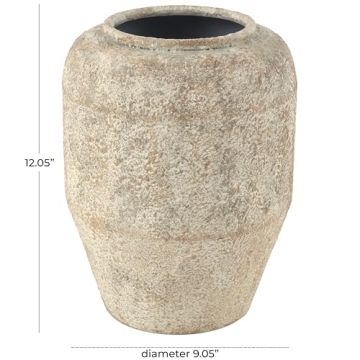 Deco 79 Decorative Vase - Rustic Charm for Your Home