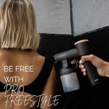 SunFX Pro Freestyle Handheld Spray Tan Gun for Glossy Tans