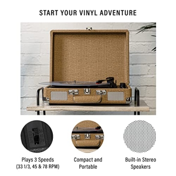 Crosley Cruiser Plus Vintage Bluetooth Record Player