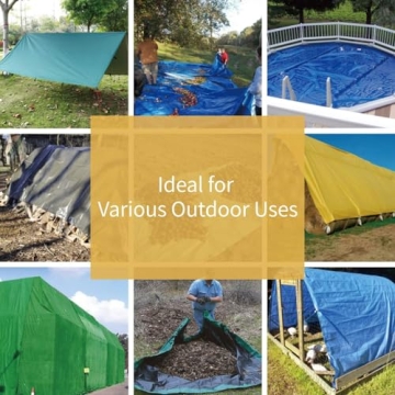 GUARD SHIELD Multi-Purpose 8x8 Waterproof Tarp Cover
