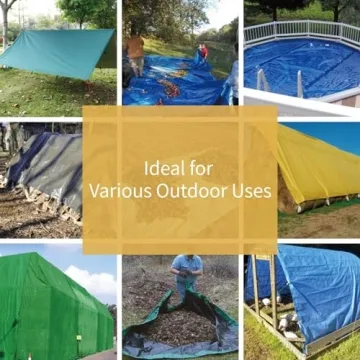 GUARD SHIELD Multi-Purpose 8x8 Waterproof Tarp Cover