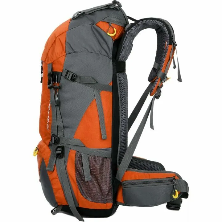 WoneNice 50L Waterproof Hiking Daypack with Cover