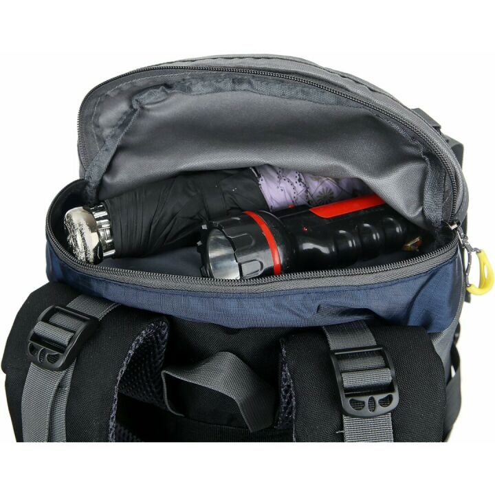 WoneNice 50L Waterproof Hiking Daypack with Cover