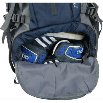 WoneNice 50L Waterproof Hiking Daypack with Cover