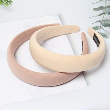 Cuizhiyu 4PK Solid Headbands - Stylish Comfortable Accessories