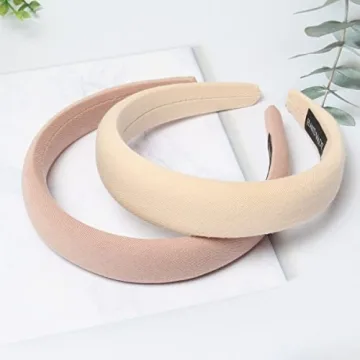 Cuizhiyu 4PK Solid Headbands - Stylish Comfortable Accessories