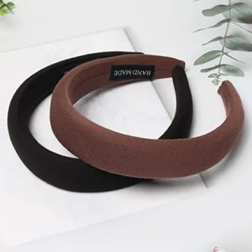 Cuizhiyu 4PK Solid Headbands - Stylish Comfortable Accessories