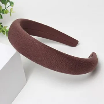 Cuizhiyu 4PK Solid Headbands - Stylish Comfortable Accessories