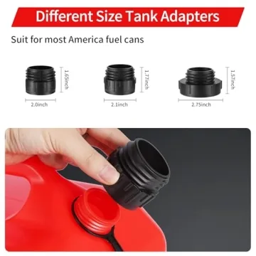 DAXIMMC Fuel Transfer Pump - Auto Stop & 3.2 GPM Efficiency