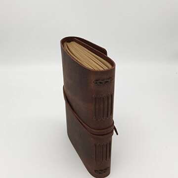 Genuine Leather Journal - Handmade Writing Notebook for Everyone