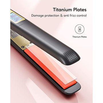 Wavytalk Hair Straightener for Silky Hair and Frizz-Free Styling